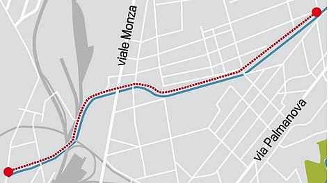 Il percorso sulla Martesana Il percorso sulla Martesana